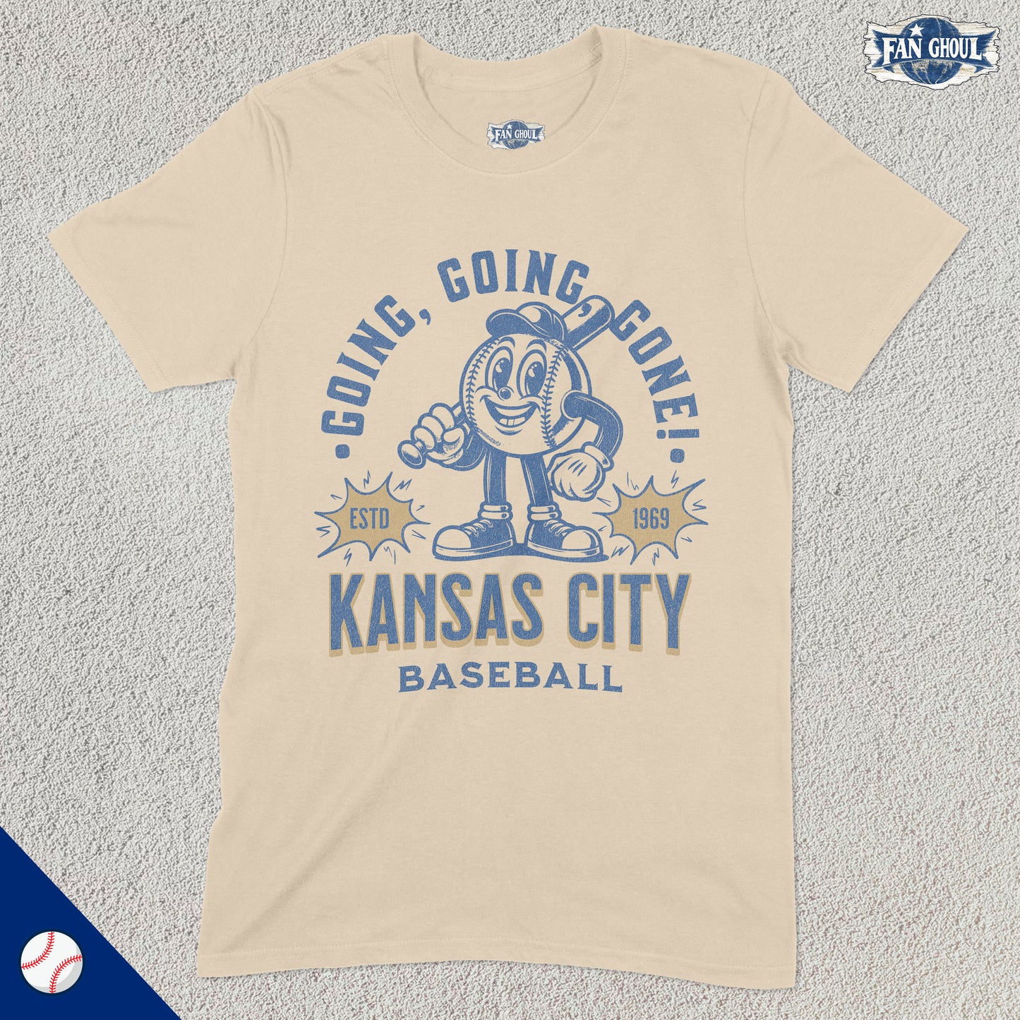 Kansas City Baseball Retro Shirt