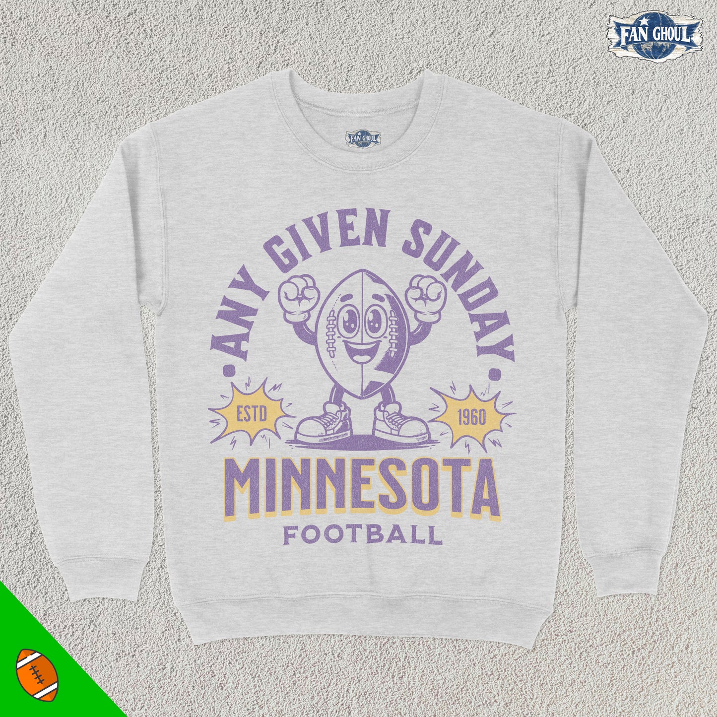 Minnesota Football Retro Crewneck