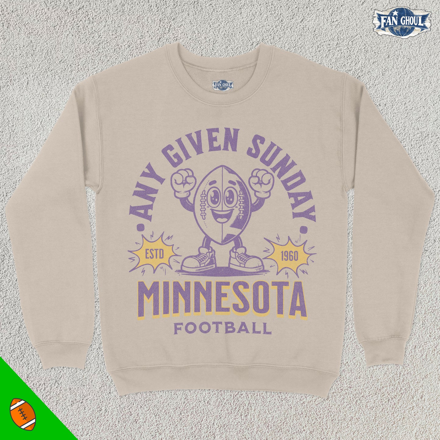 Minnesota Football Retro Crewneck
