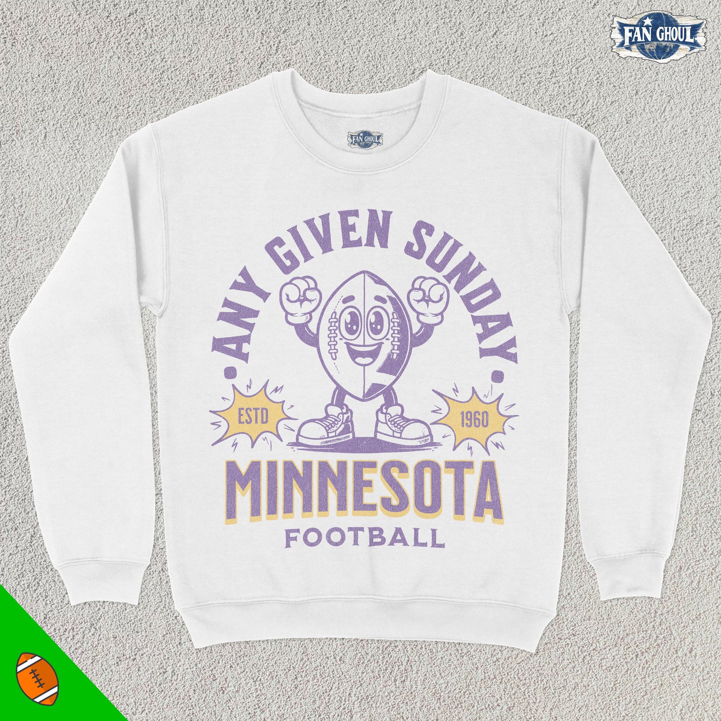 Minnesota Football Retro Crewneck