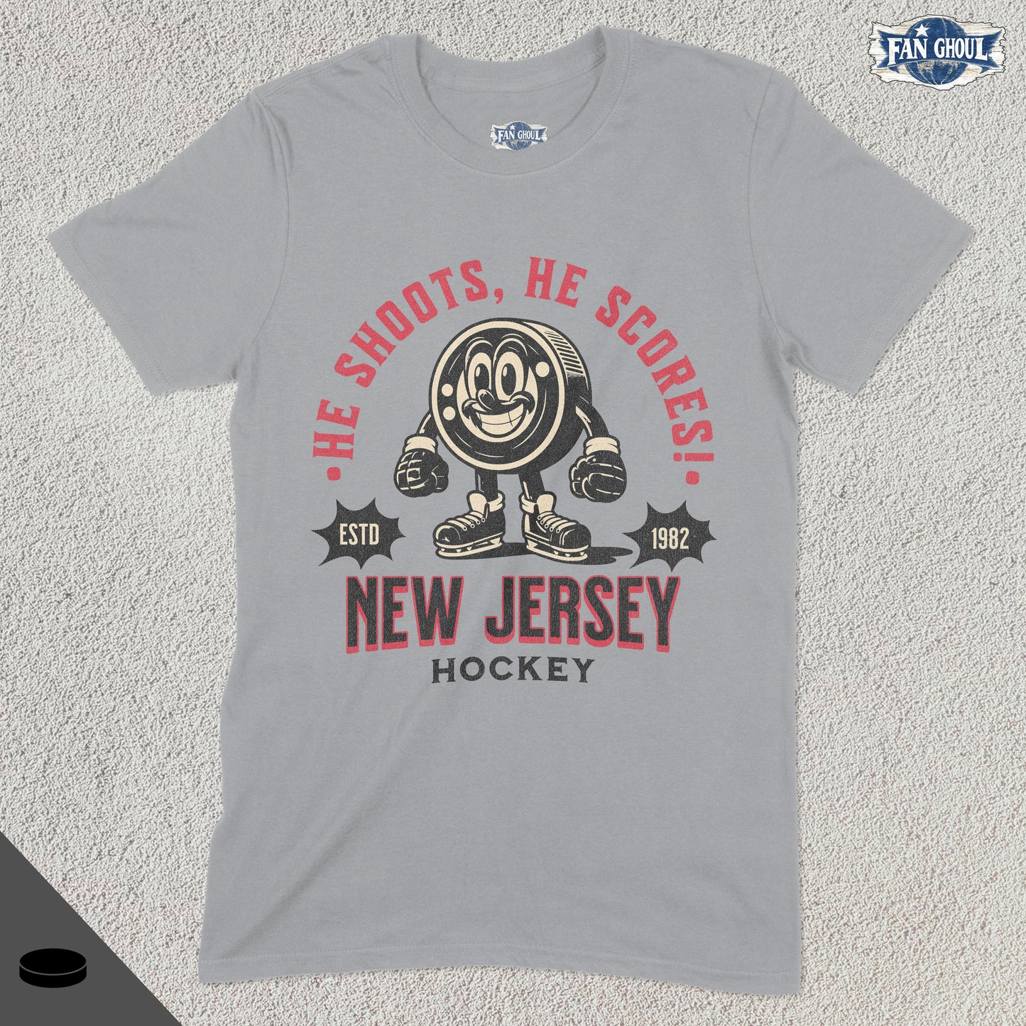 New Jersey Hockey Retro Shirt