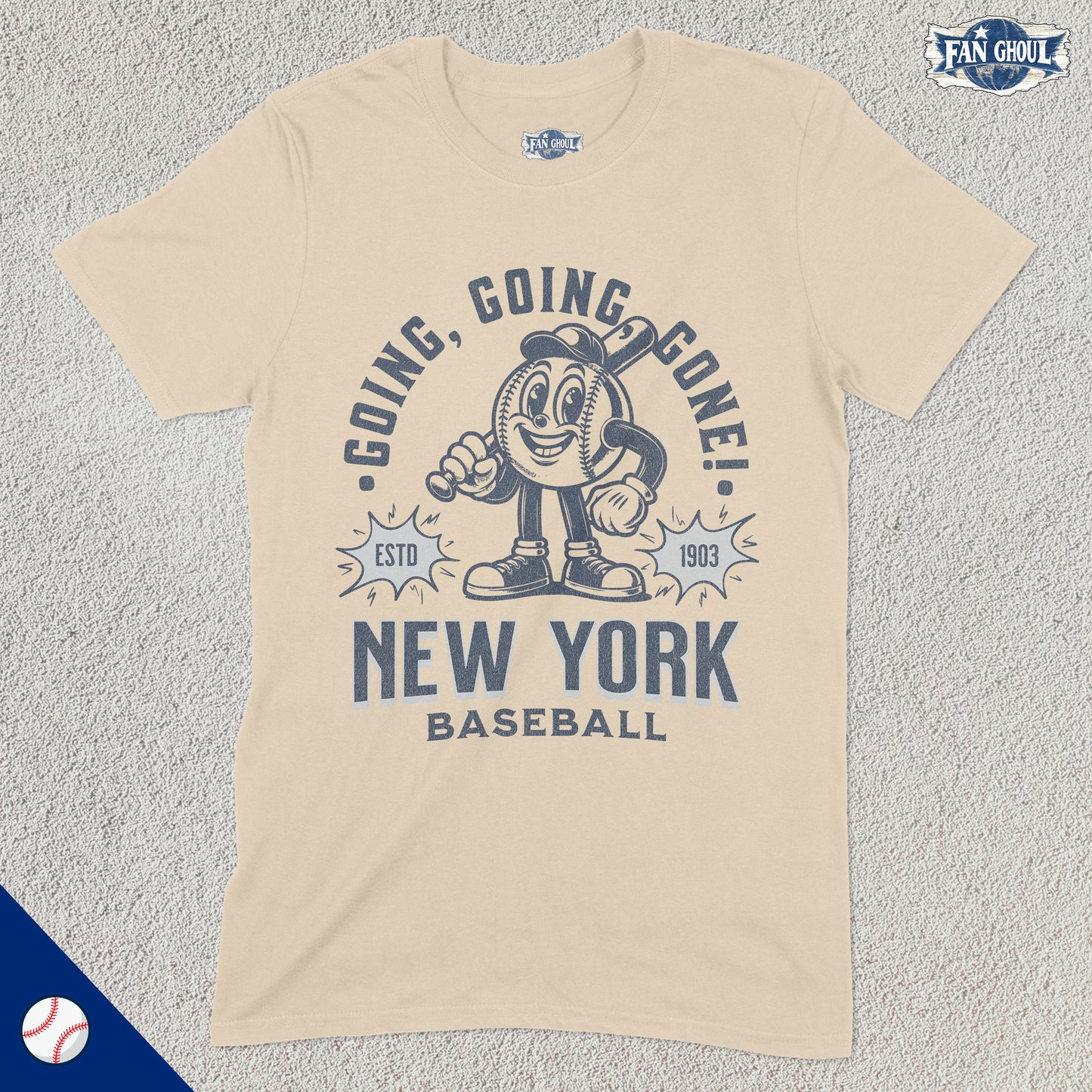 New York Baseball Retro Shirt