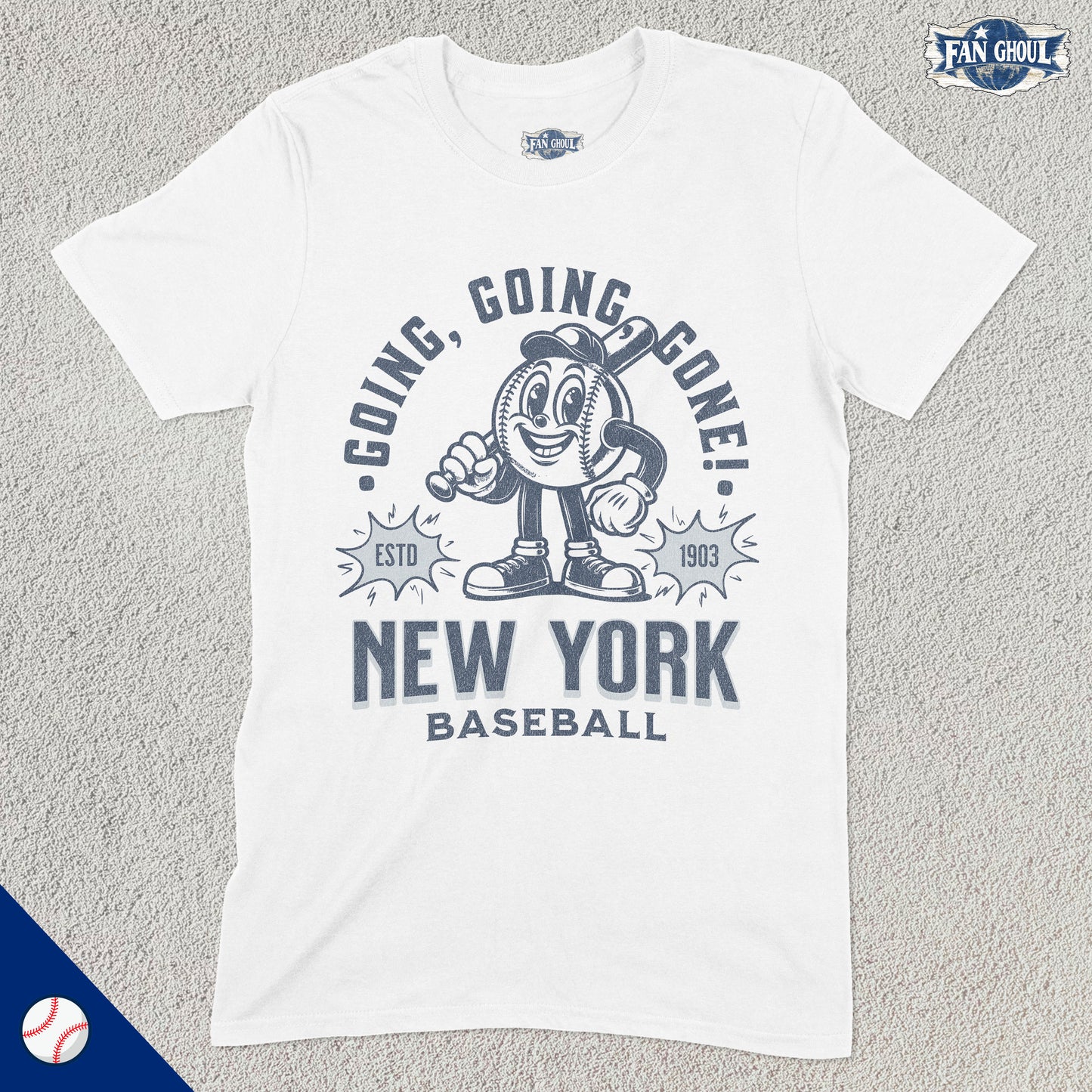 New York Baseball Retro Shirt