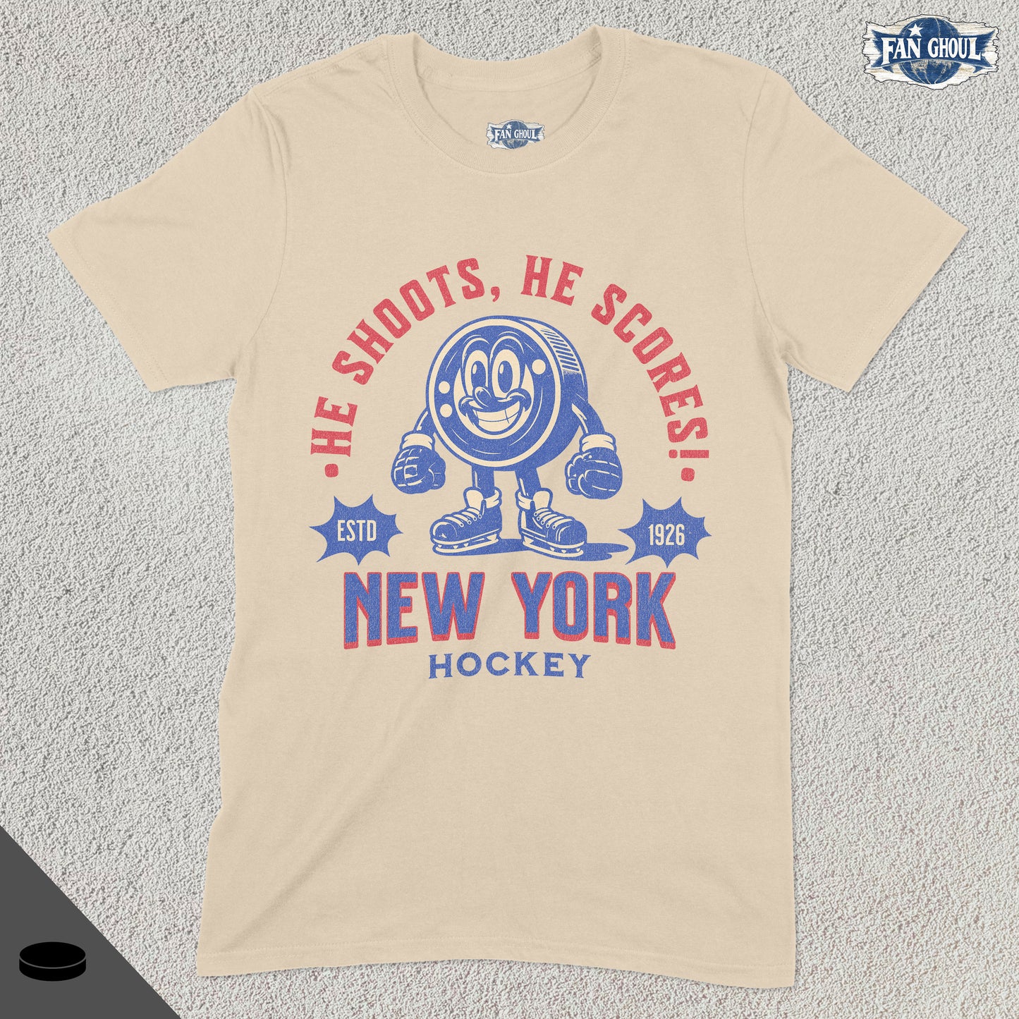 New York Hockey Retro Shirt