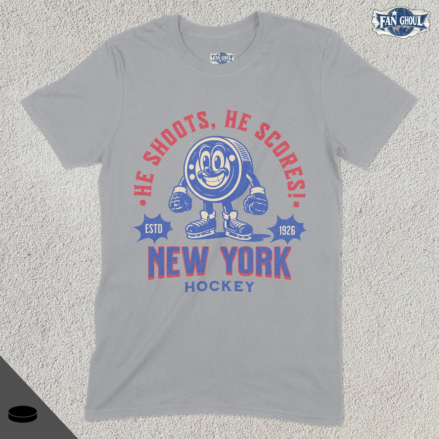 New York Hockey Retro Shirt