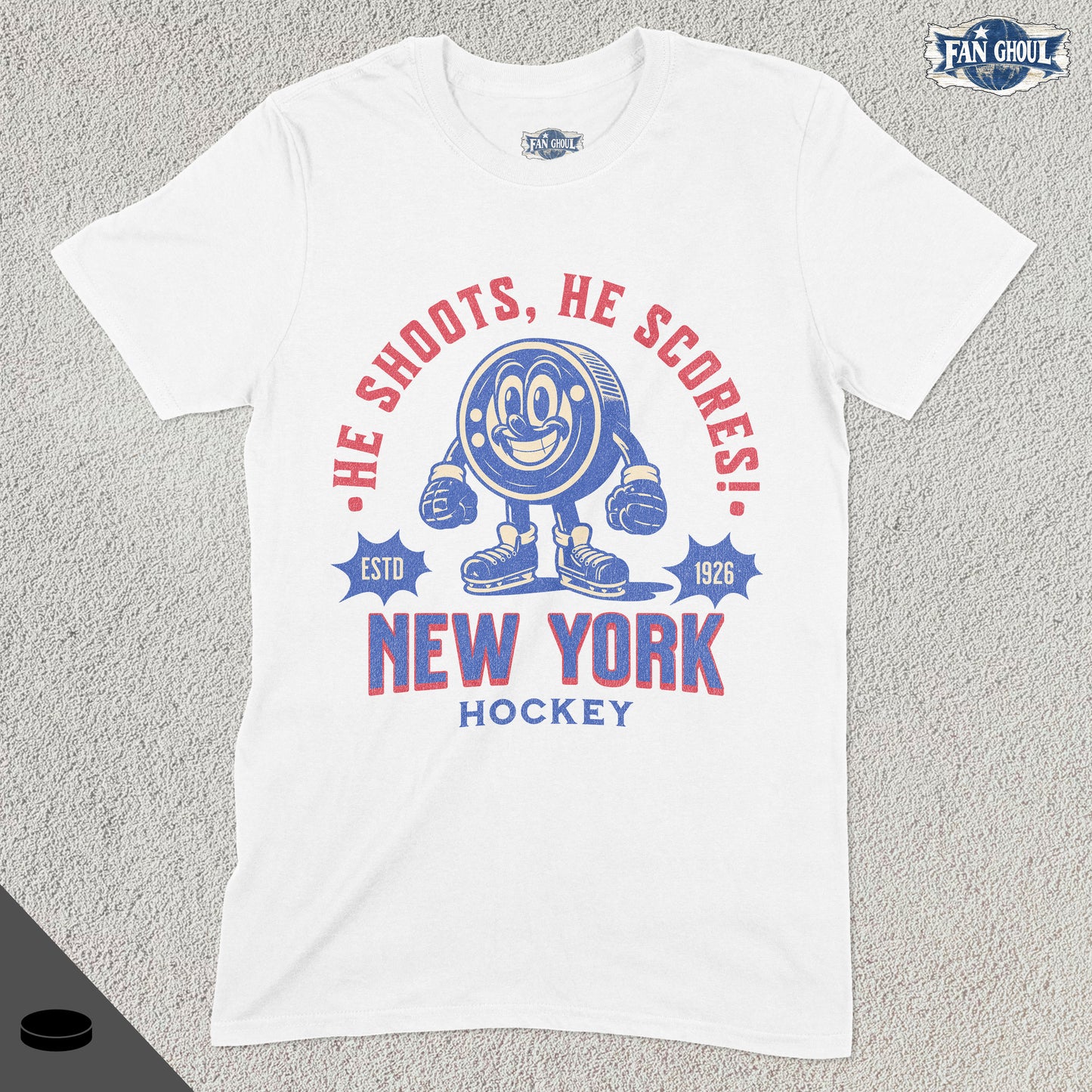 New York Hockey Retro Shirt