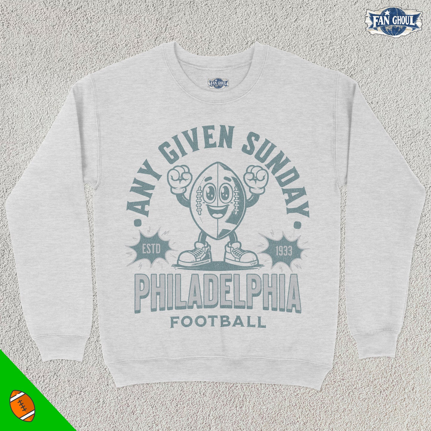 Philadelphia Football Retro Crewneck