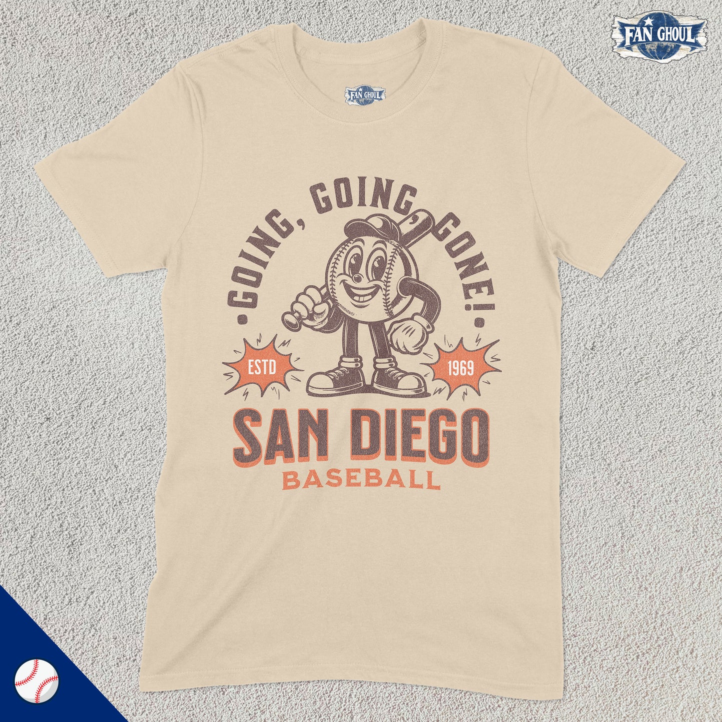 San Diego Baseball Retro Shirt