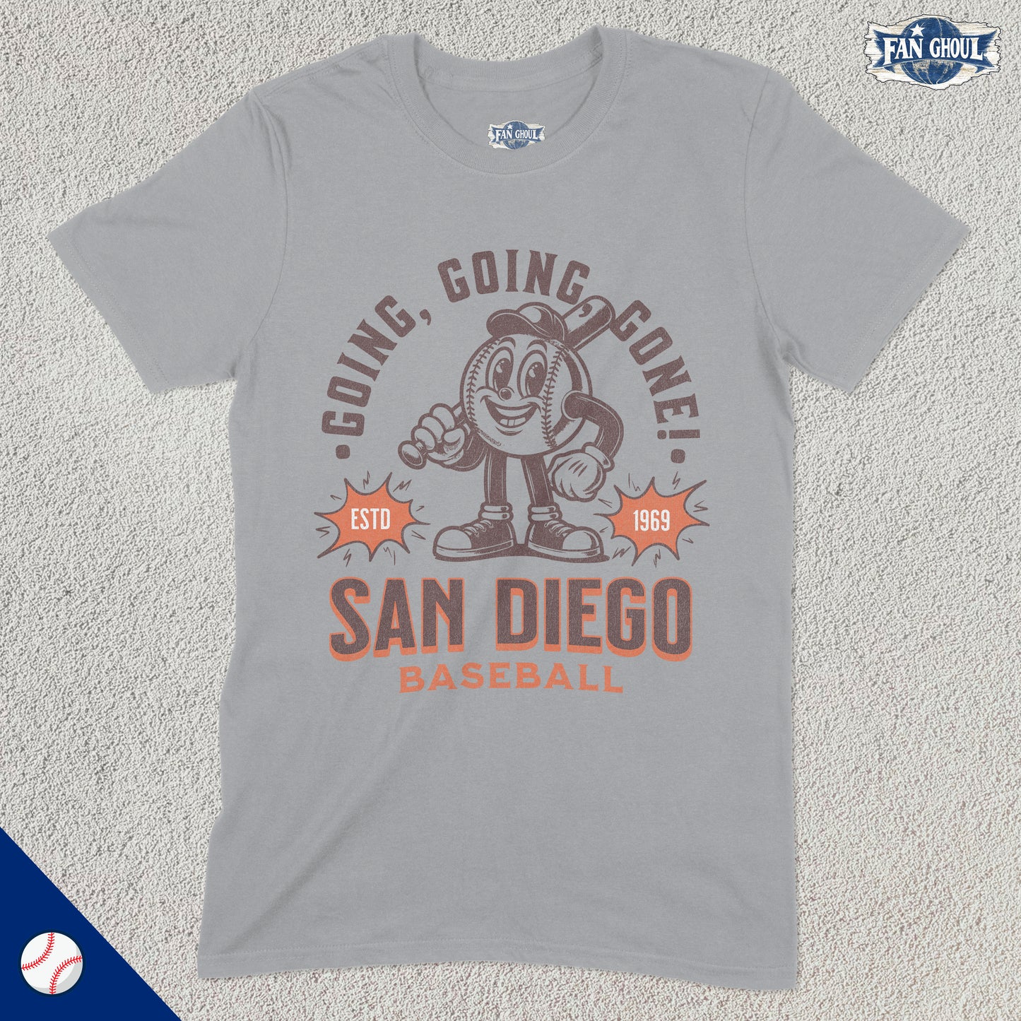 San Diego Baseball Retro Shirt