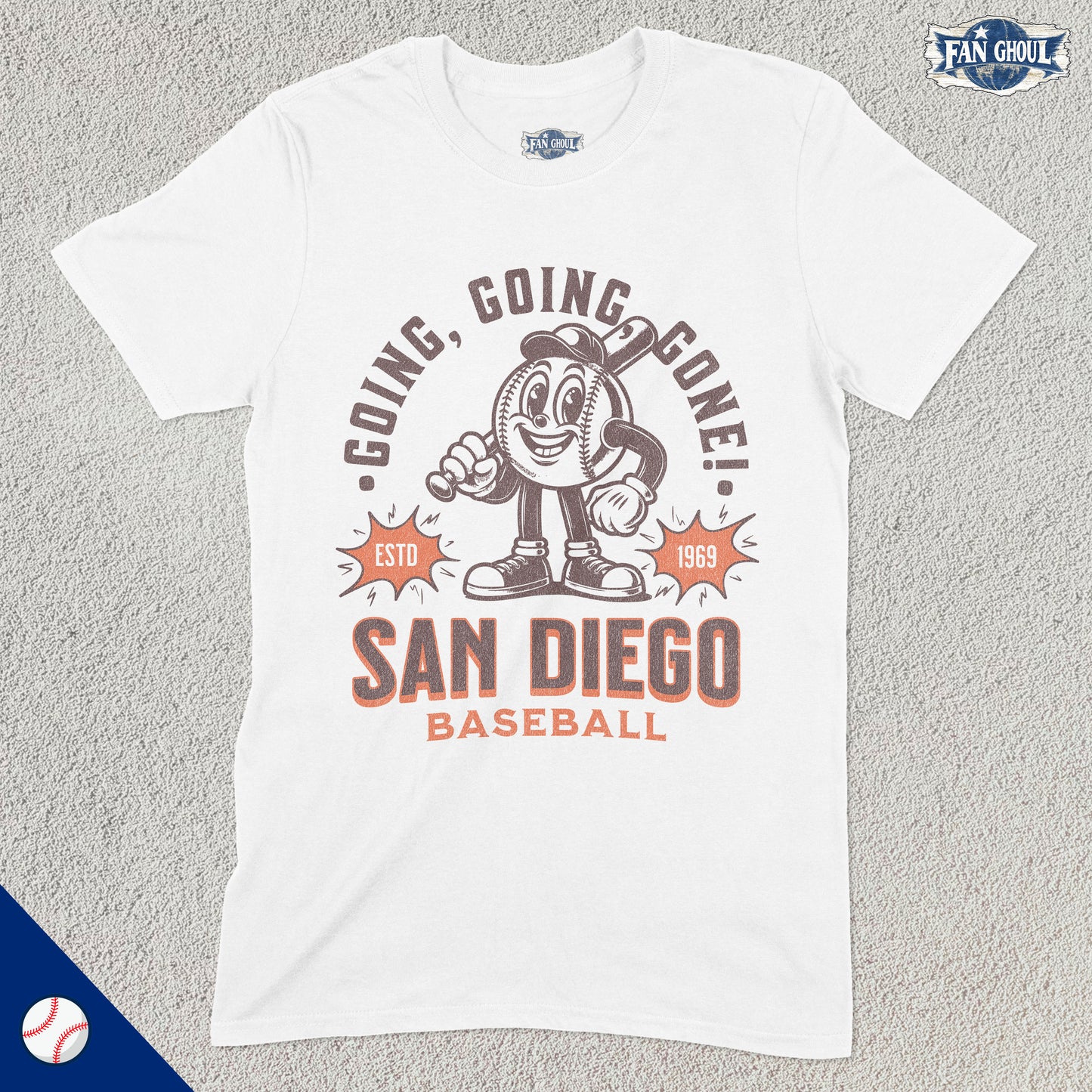San Diego Baseball Retro Shirt
