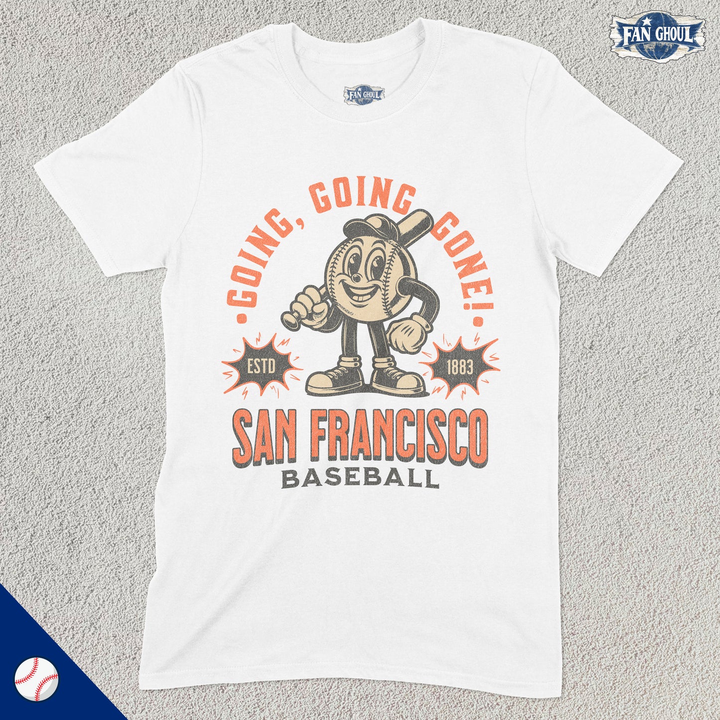 San Francisco Baseball Retro Shirt
