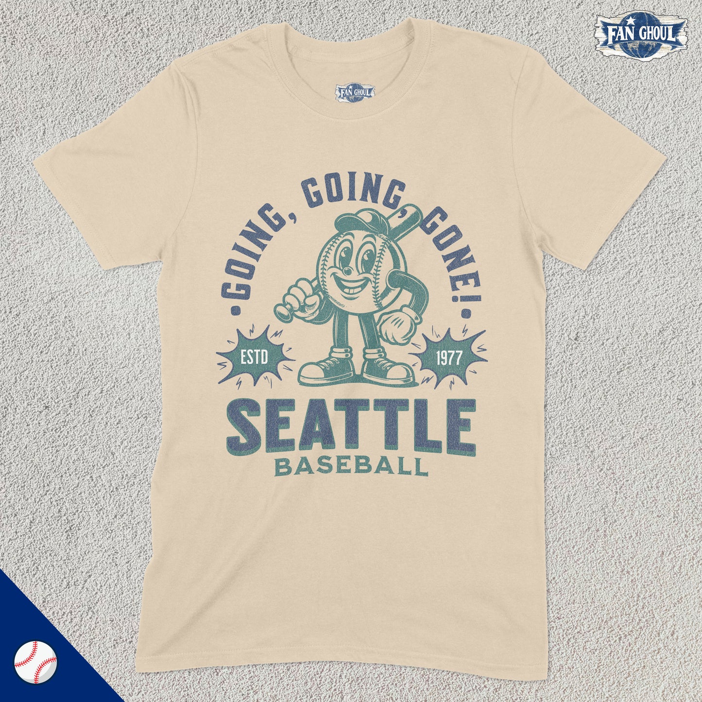 Seattle Baseball Retro Shirt
