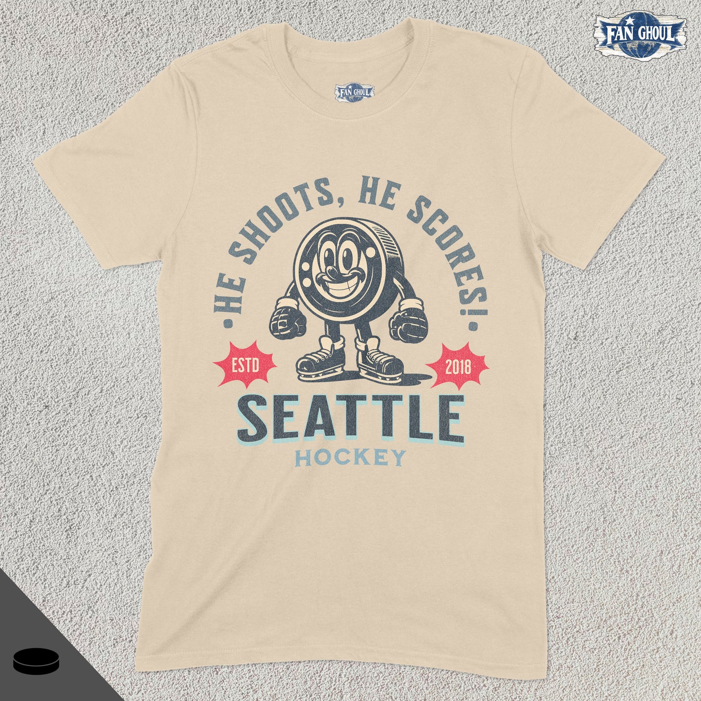 Seattle Hockey Retro Shirt