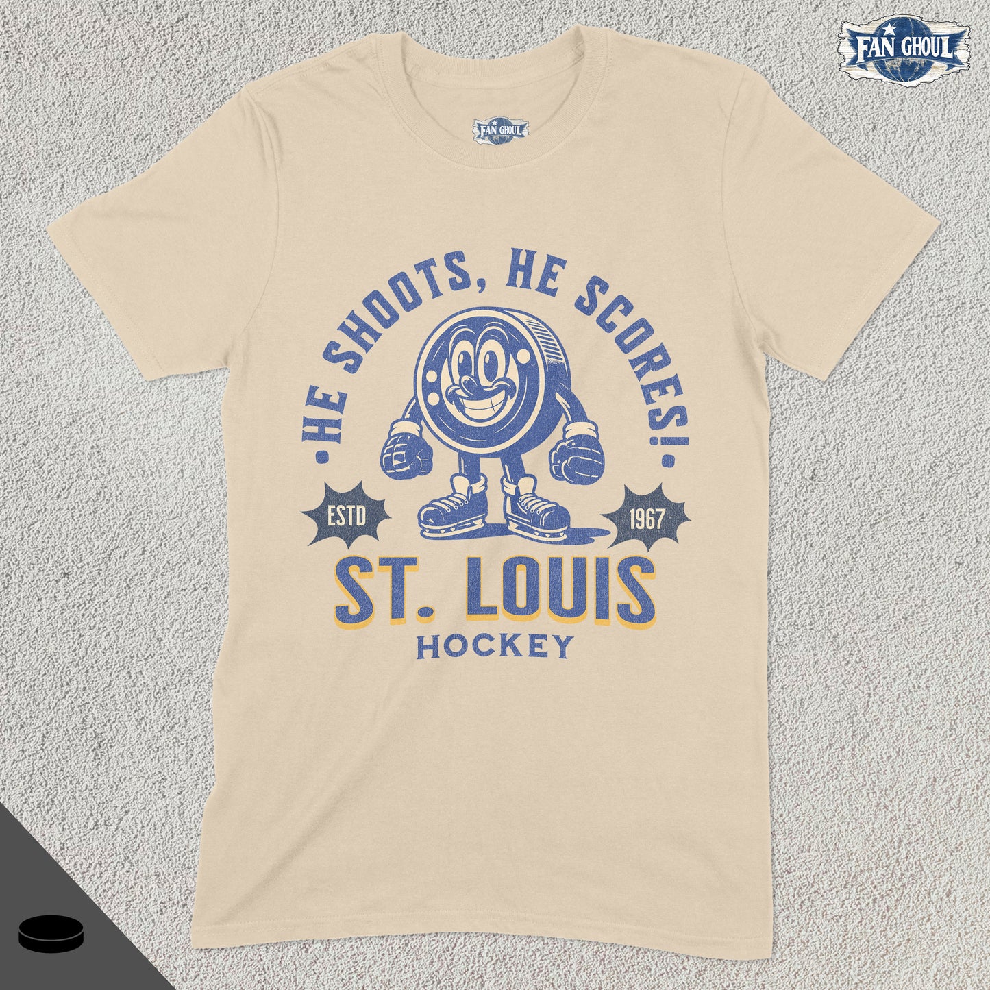 St Louis Hockey Retro Shirt