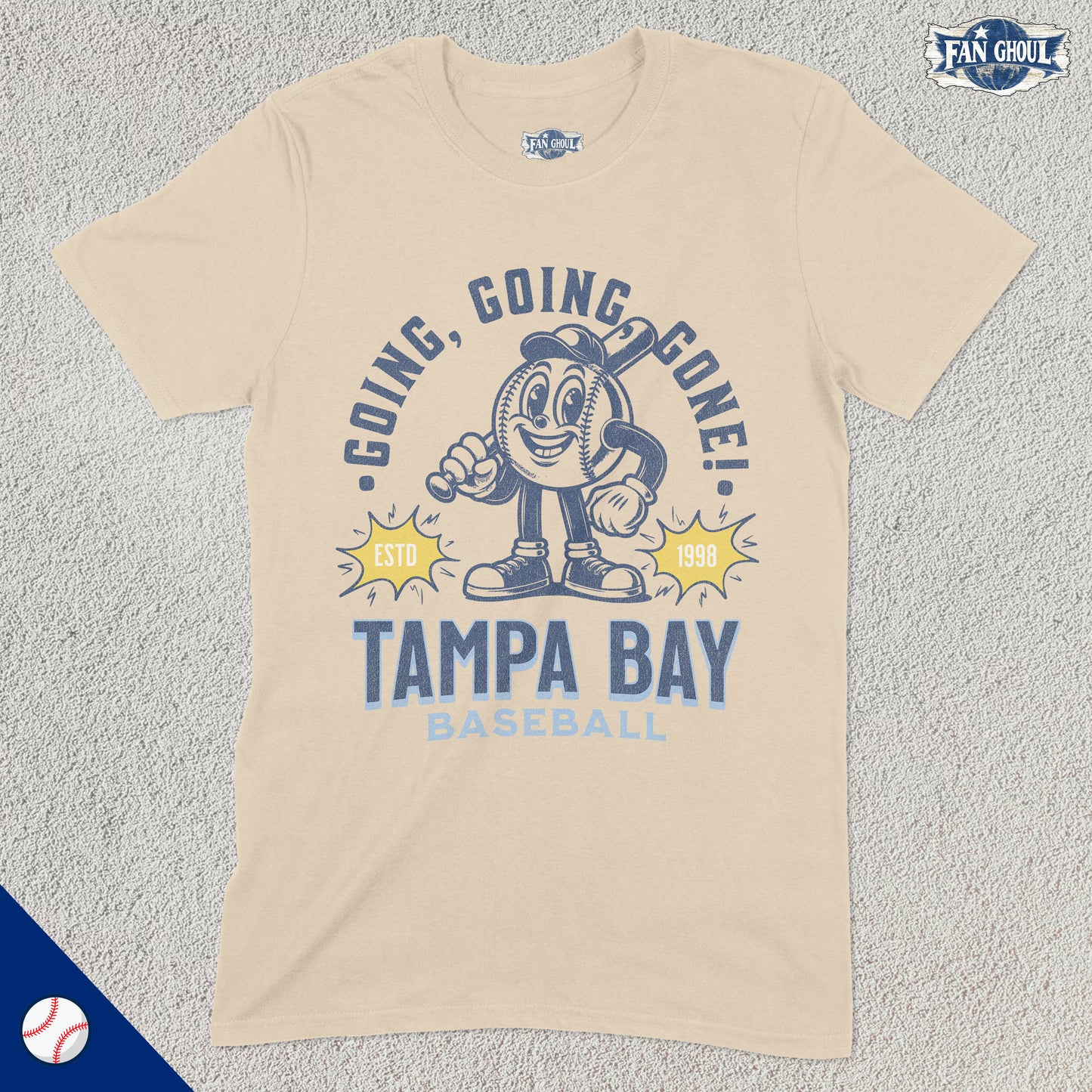 Tampa Bay Baseball Retro Shirt
