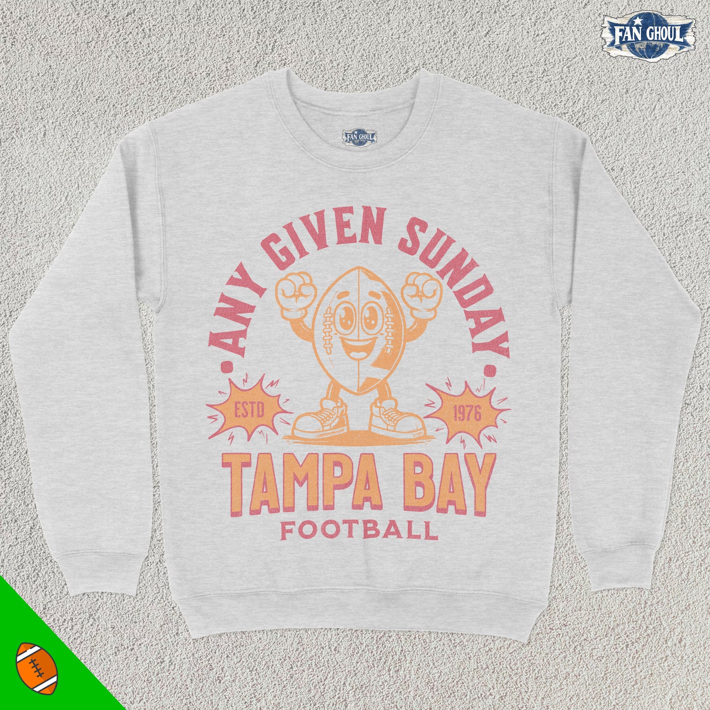 Tampa Bay Football Retro Crewneck
