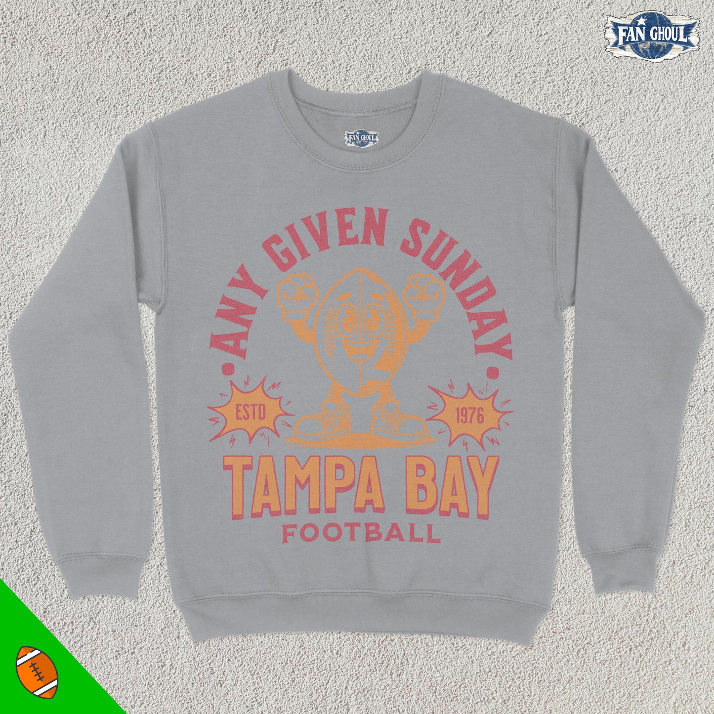 Tampa Bay Football Retro Crewneck
