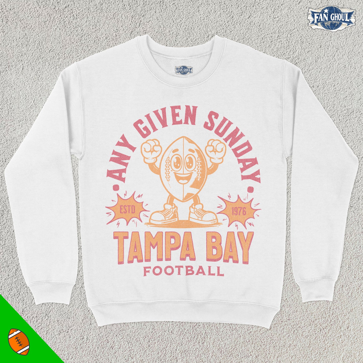 Tampa Bay Football Retro Crewneck