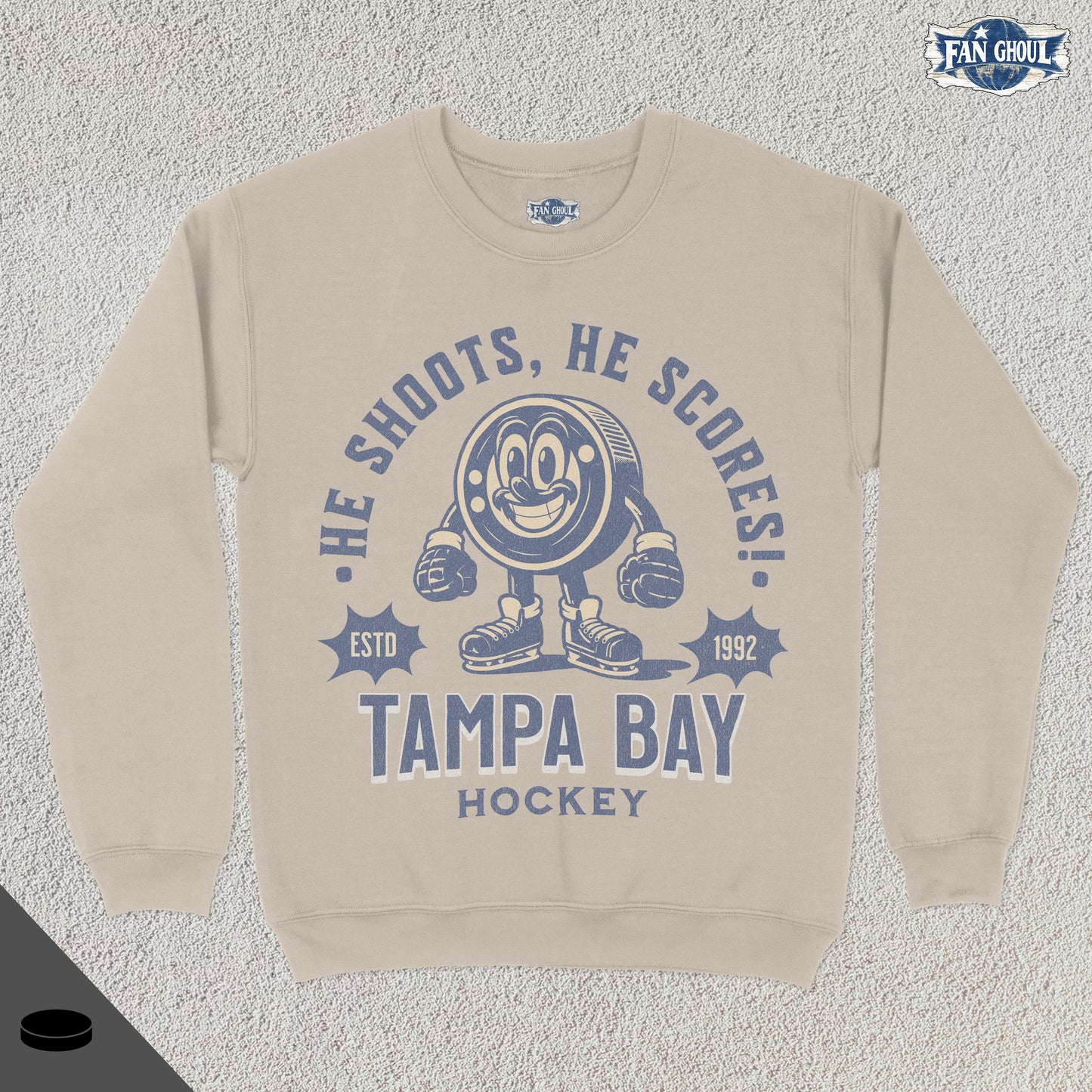 Tampa Bay Hockey Retro Crewneck