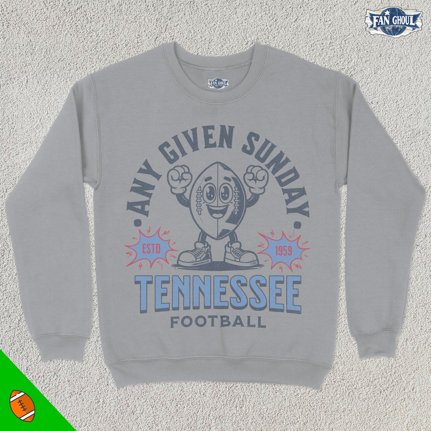 Tennessee Football Retro Crewneck
