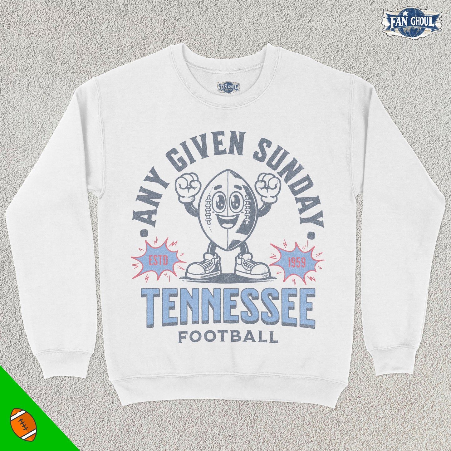 Tennessee Football Retro Crewneck