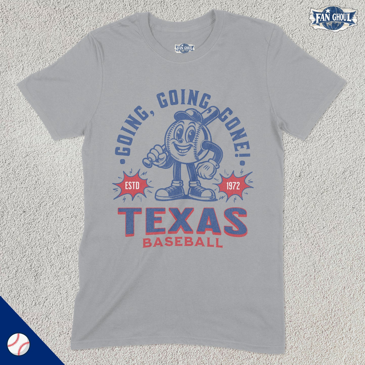 Texas Baseball Retro Shirt