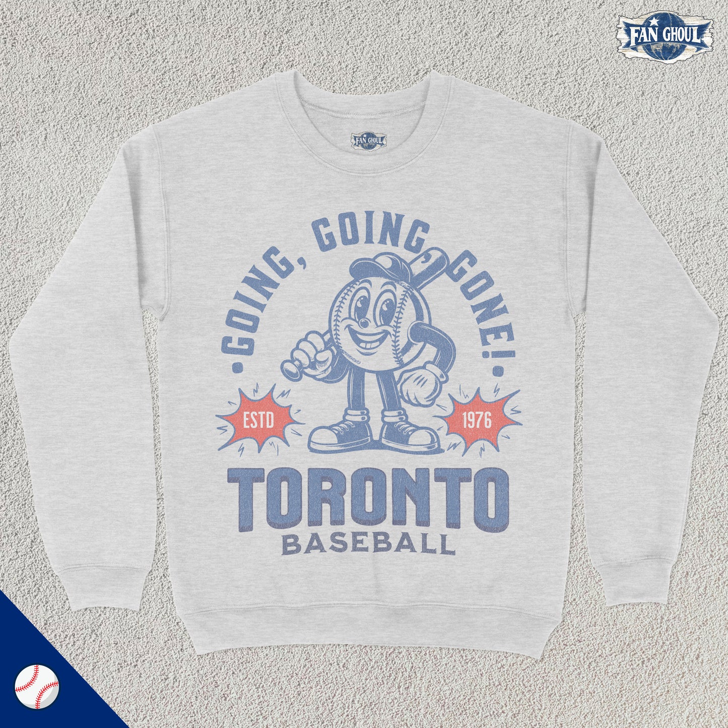 Toronto Baseball Retro Crewneck