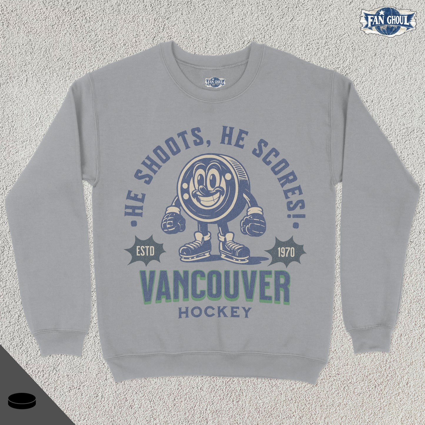 Vancouver Hockey Retro Crewneck