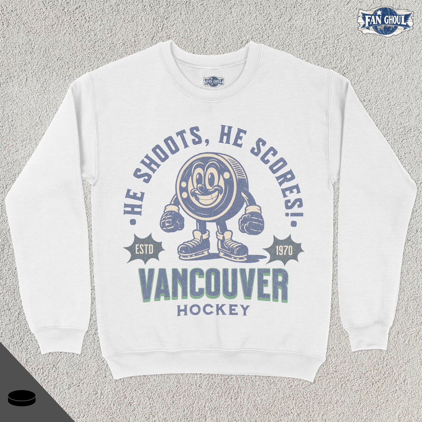 Vancouver Hockey Retro Crewneck