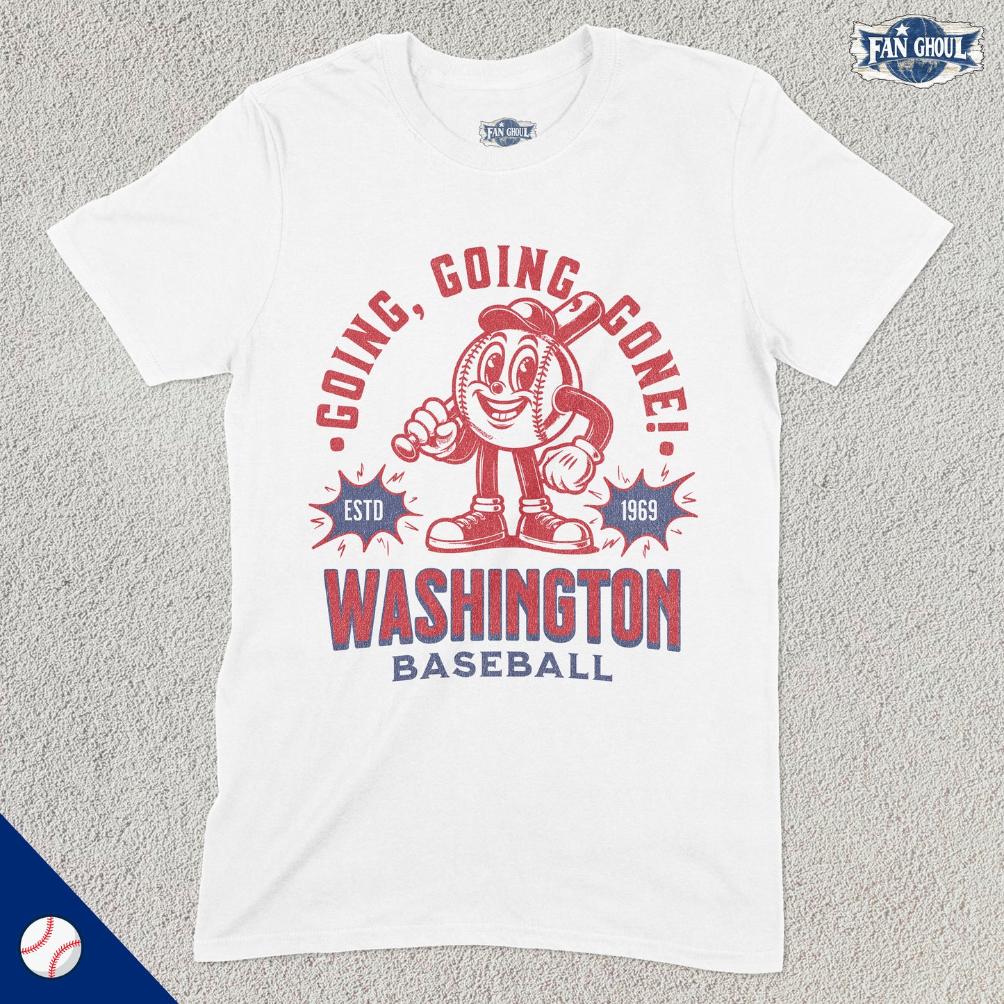 Washington Baseball Retro Shirt