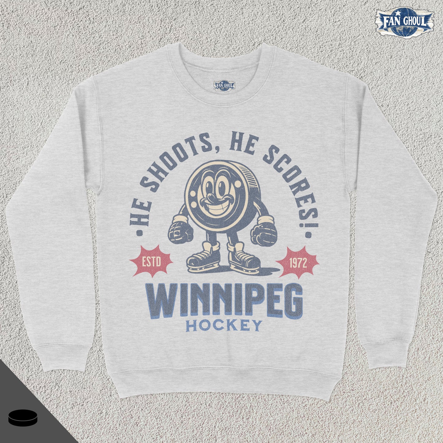 Winnipeg Hockey Retro Crewneck