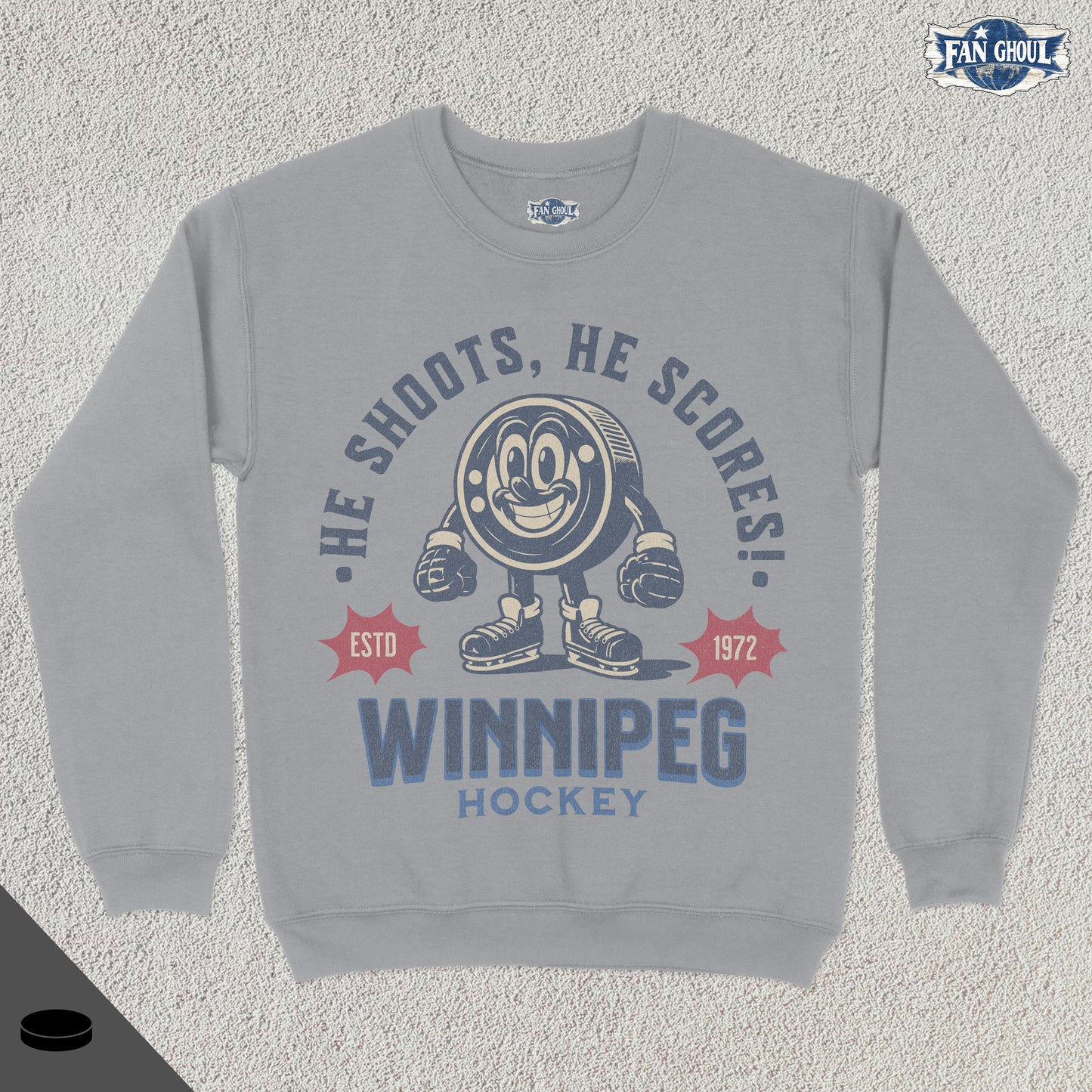 Winnipeg Hockey Retro Crewneck