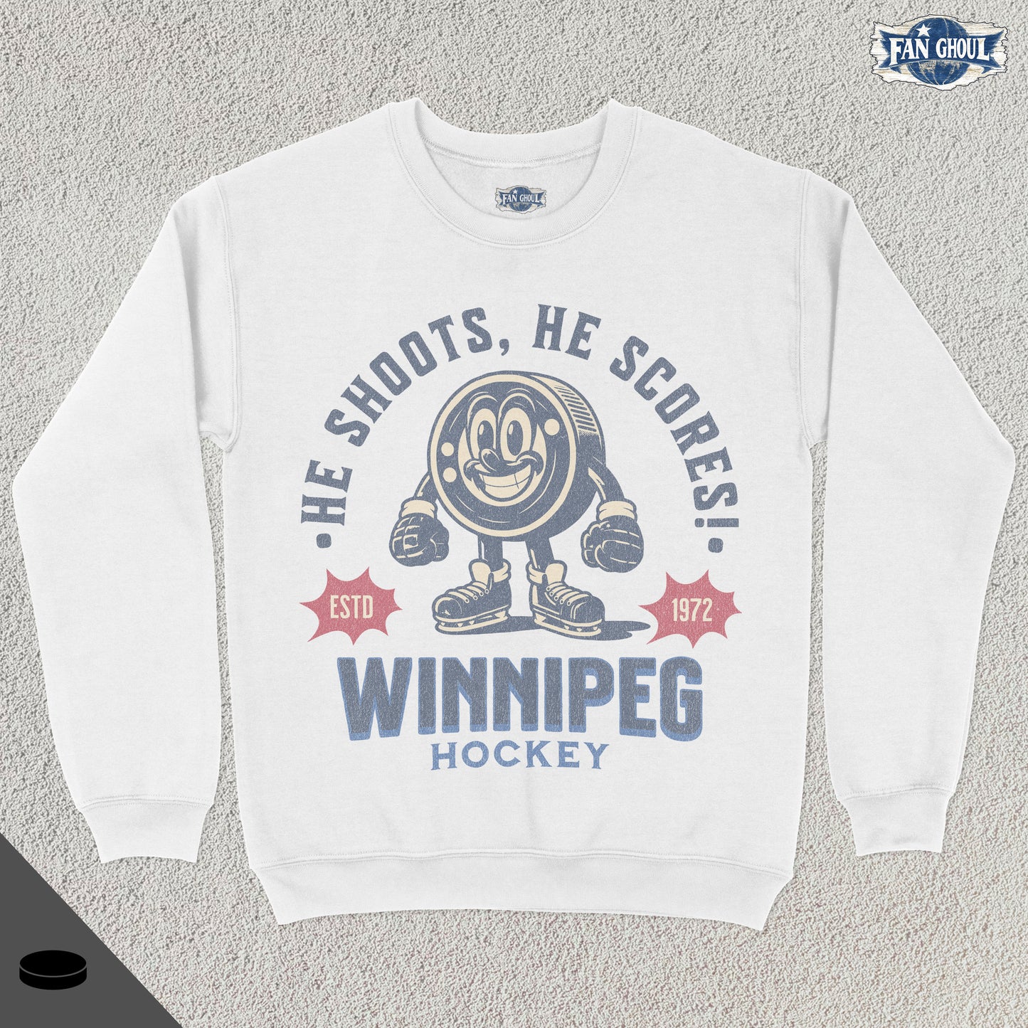 Winnipeg Hockey Retro Crewneck