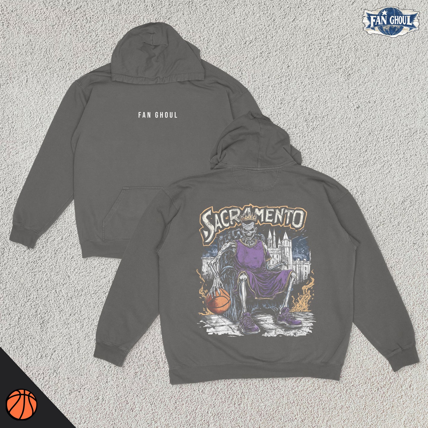 Sacramento Basketball "Ghoul" Hoodie