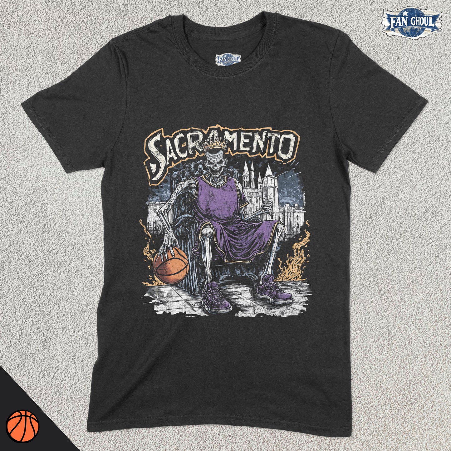 Sacramento Basketball "Ghoul" Shirt