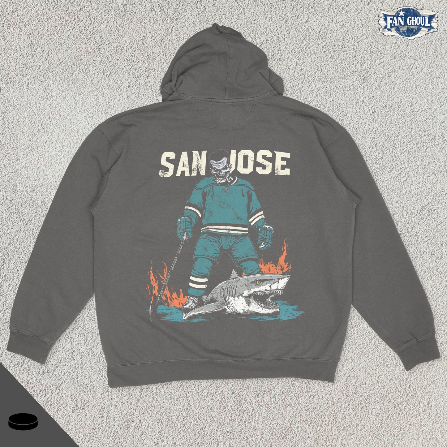 San Jose Hockey "Ghoul" Hoodie