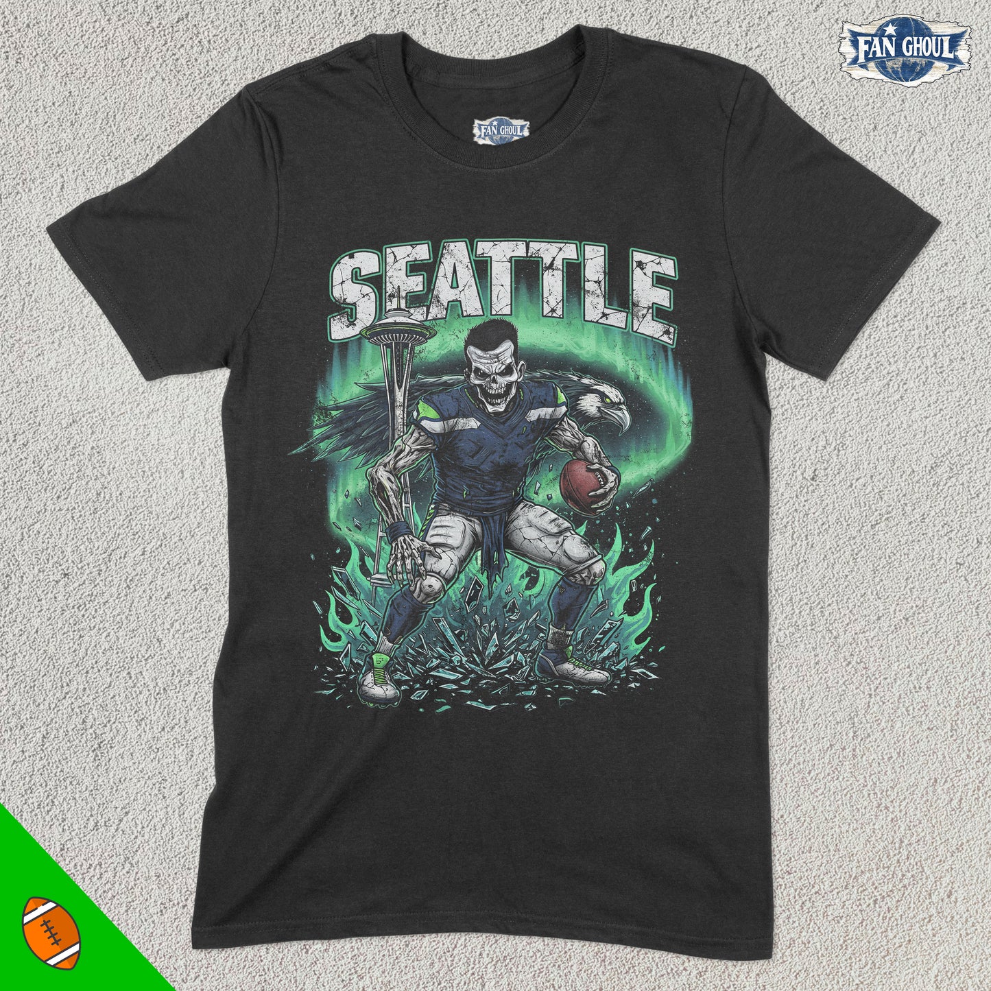 Seattle Football "Ghoul" Shirt