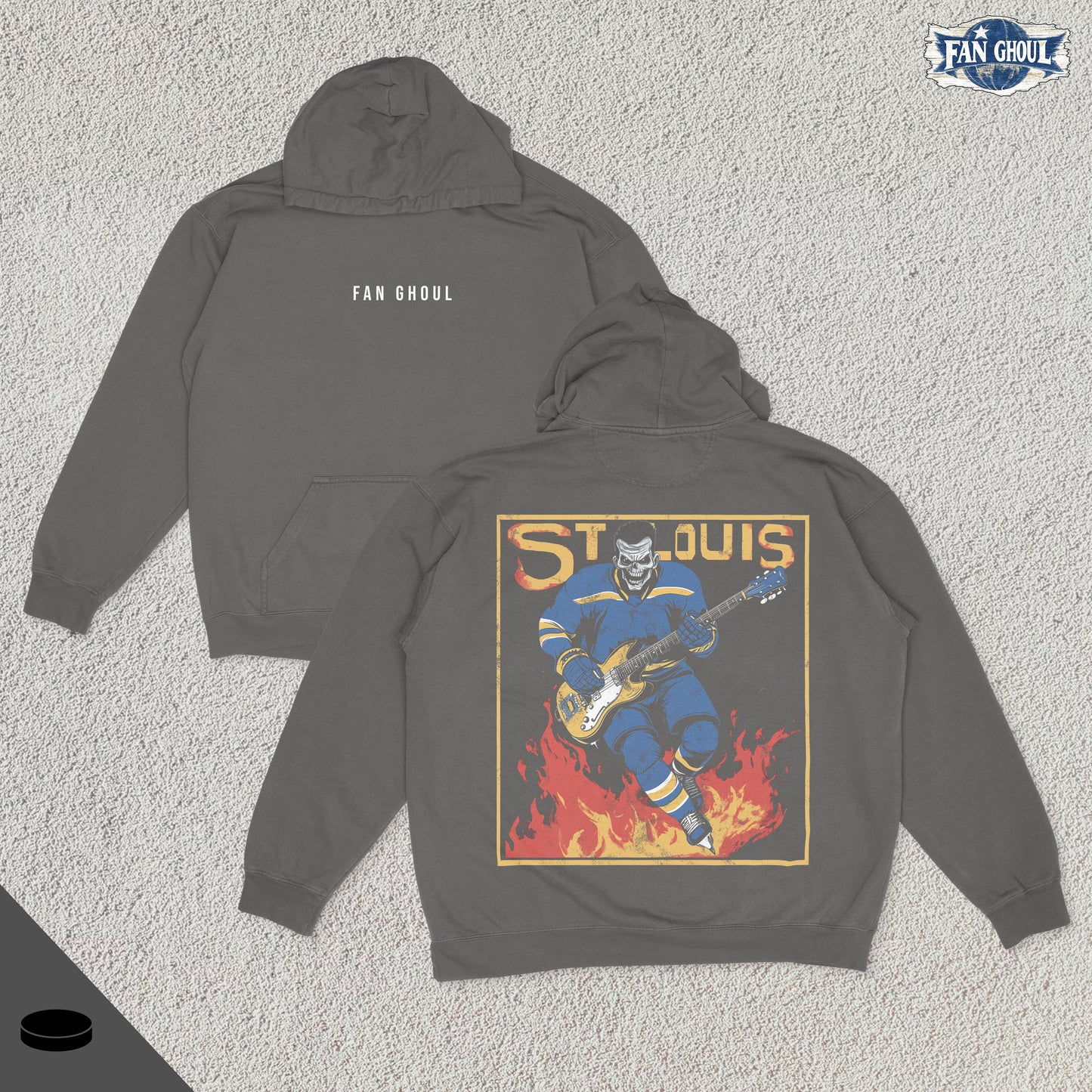 St Louis Hockey "Ghoul" Hoodie