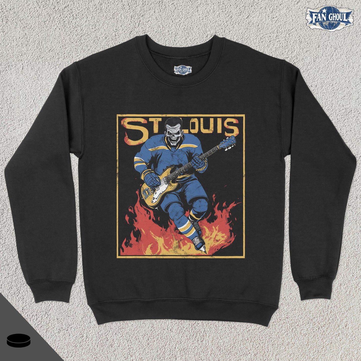 St Louis Hockey "Ghoul" Crewneck