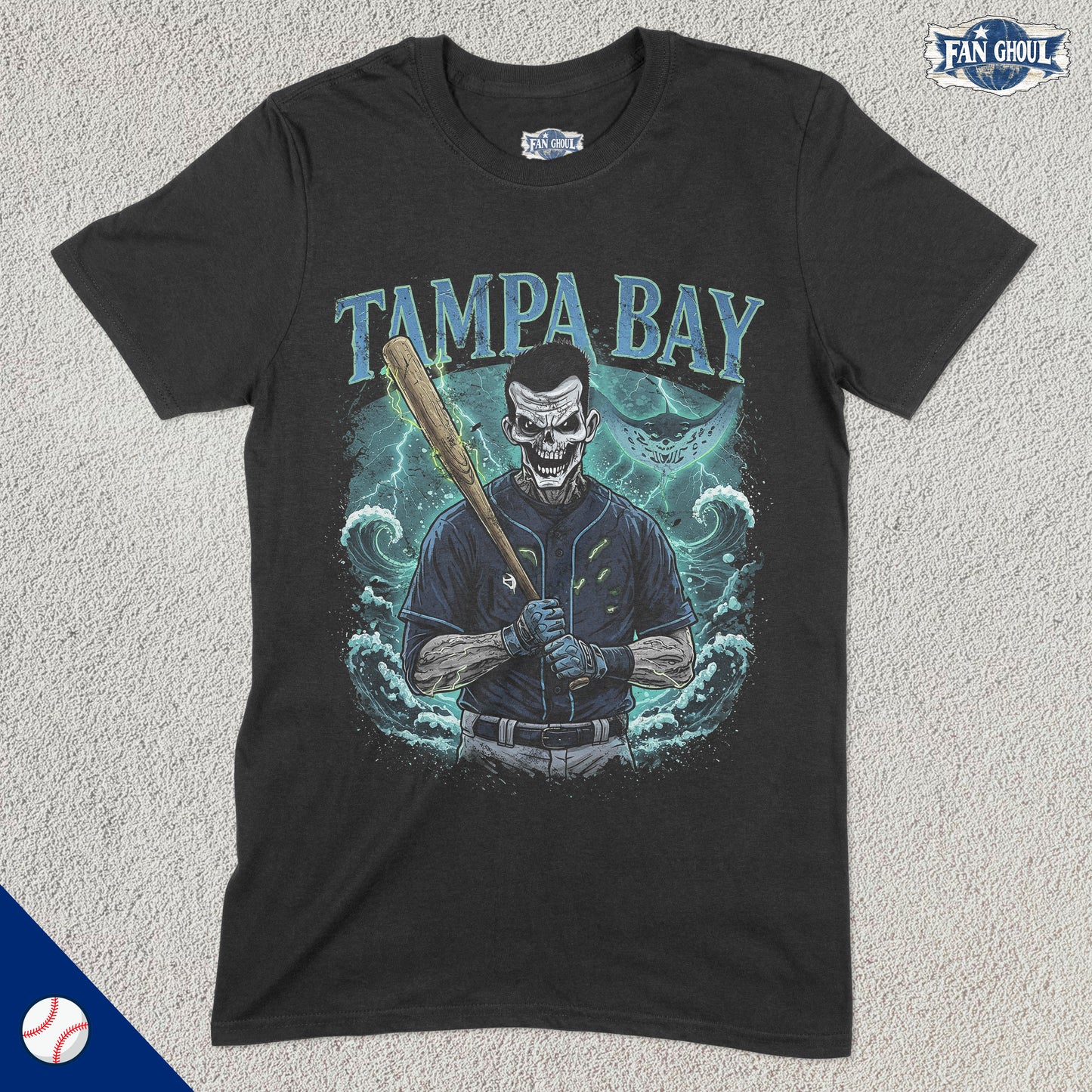 Tampa Bay Baseball "Ghoul" Shirt