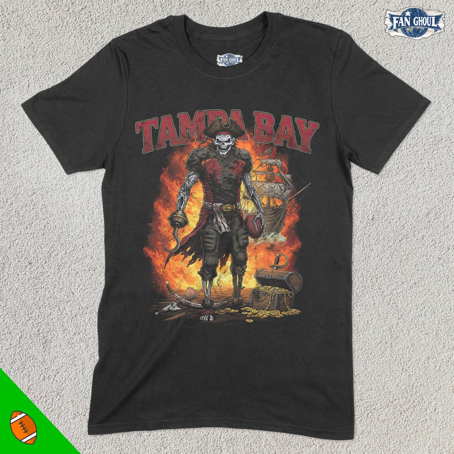 Tampa Bay Football "Ghoul" Shirt
