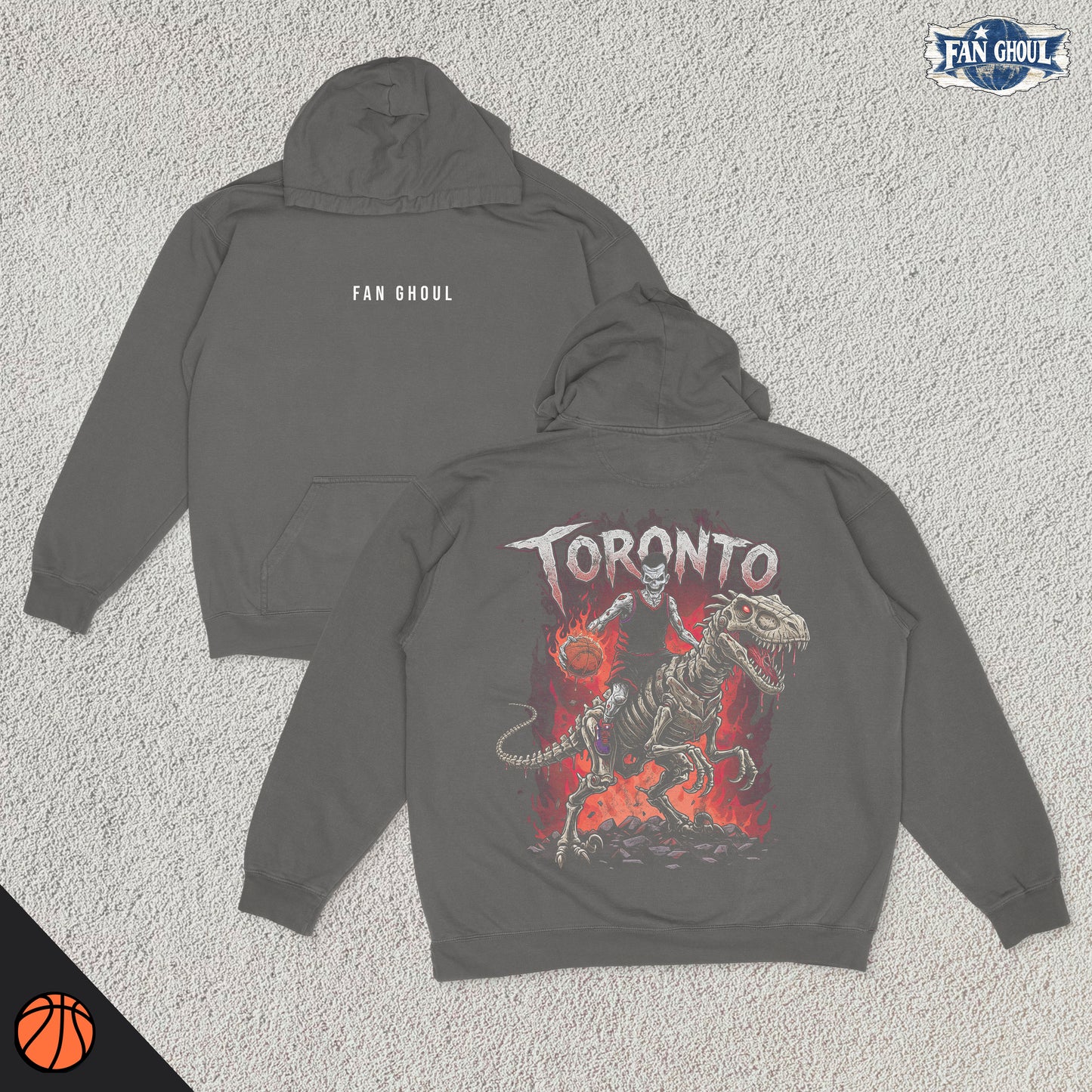 Toronto Basketball "Ghoul" Hoodie