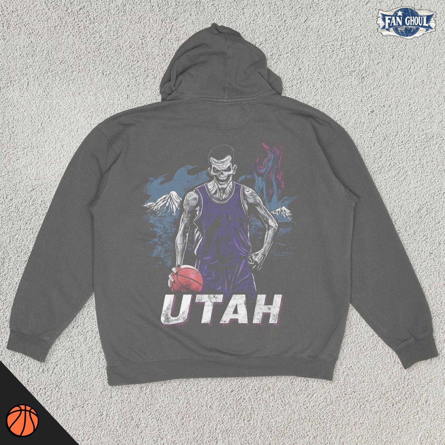 Utah Basketball "Ghoul" Hoodie