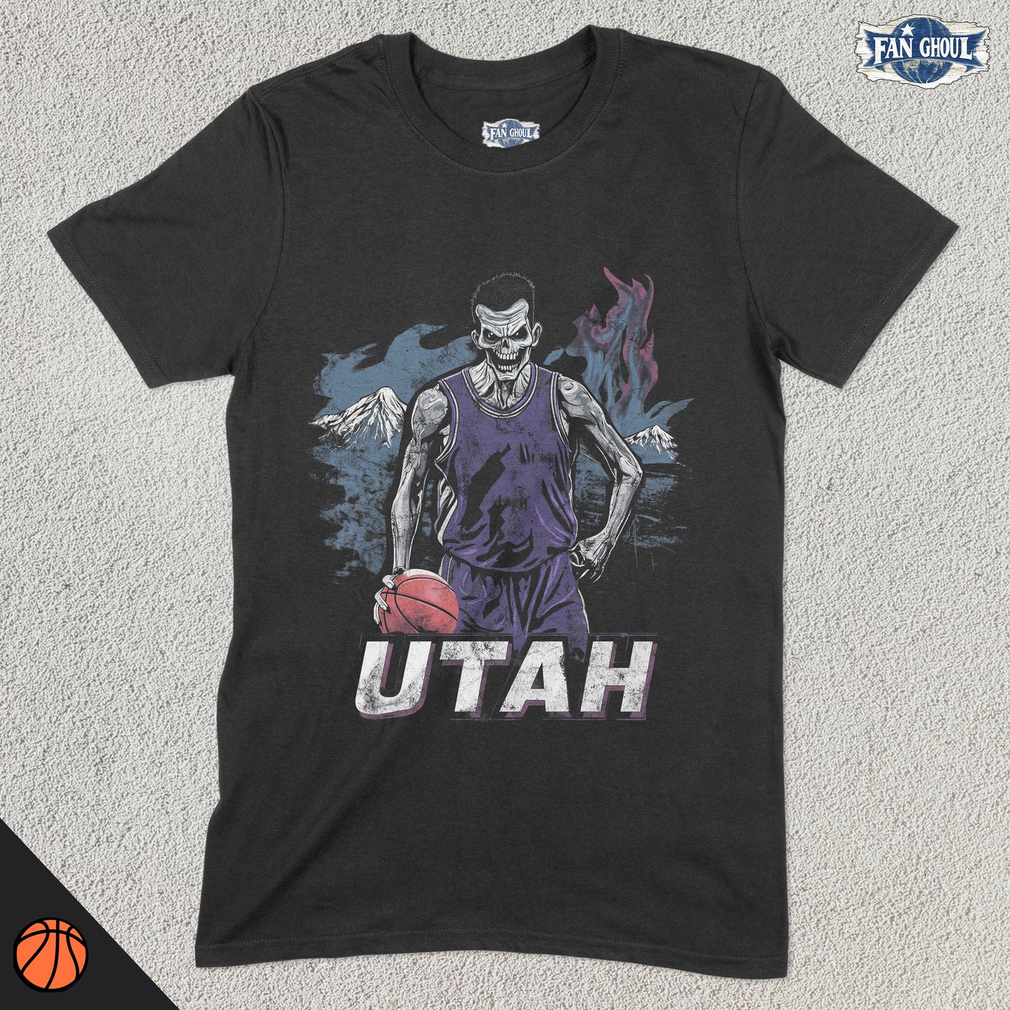 Utah Basketball "Ghoul" Shirt