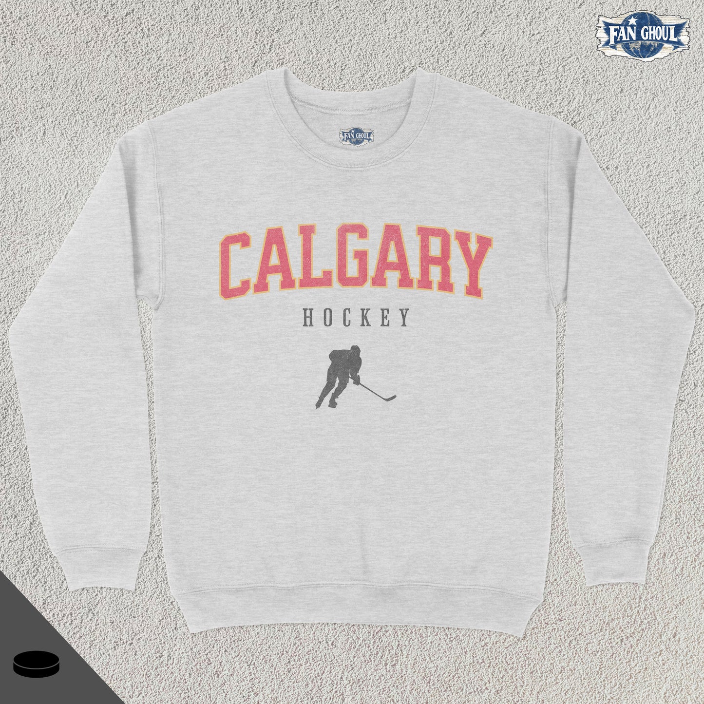 Calgary Hockey Varsity Crewneck
