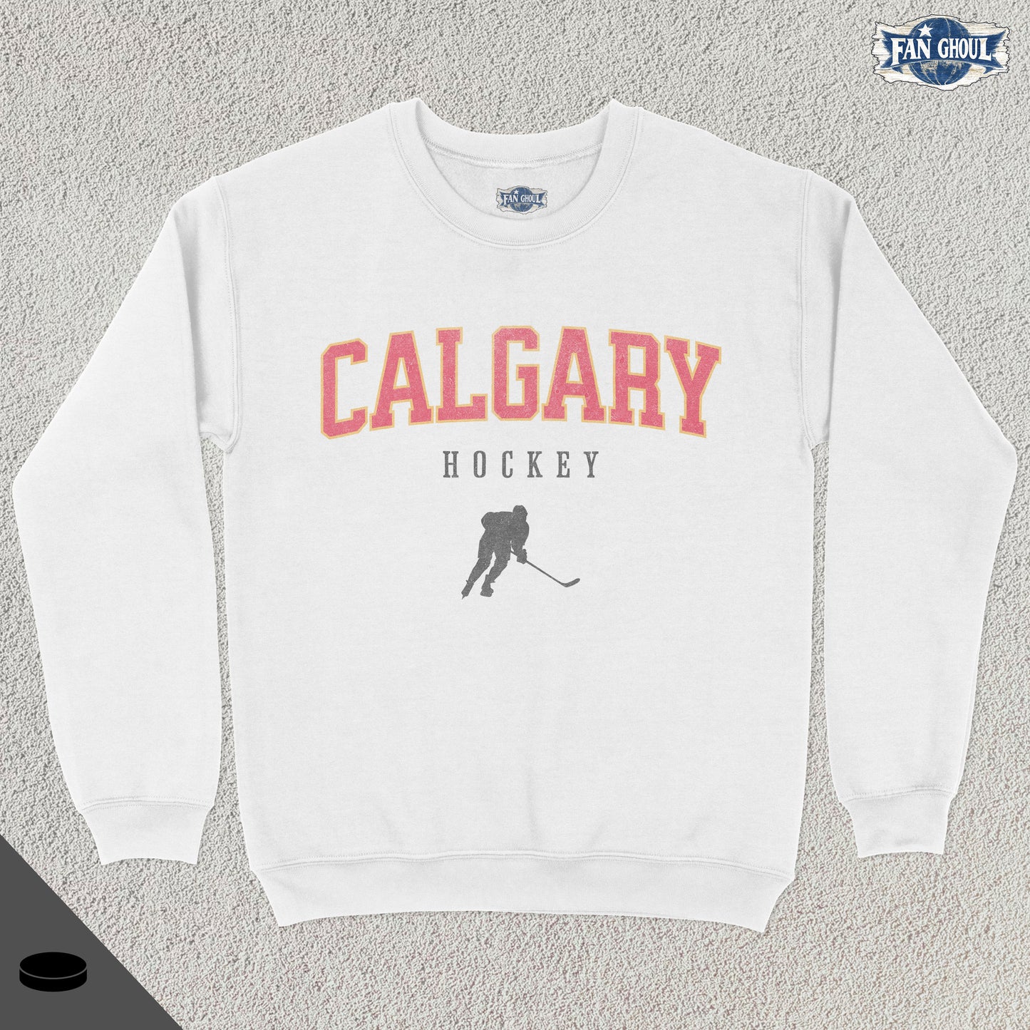 Calgary Hockey Varsity Crewneck