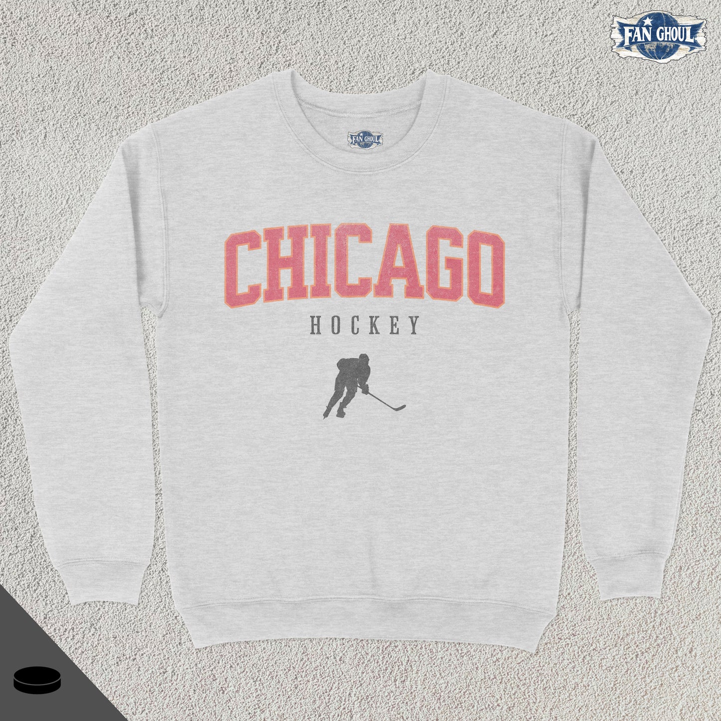 Chicago Hockey Varsity Crewneck