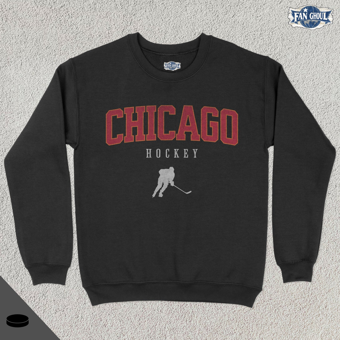 Chicago Hockey Varsity Crewneck