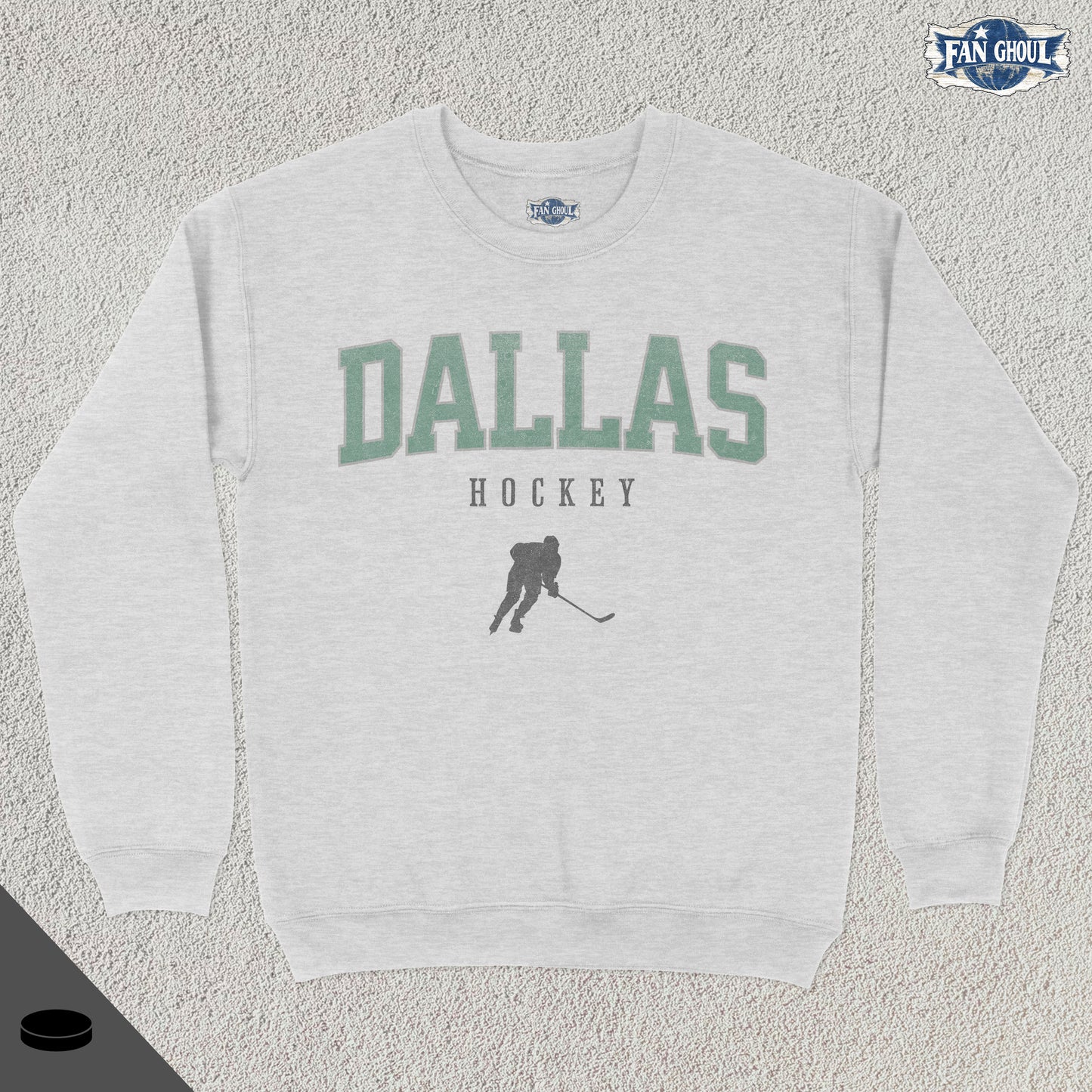 Dallas Hockey Varsity Crewneck