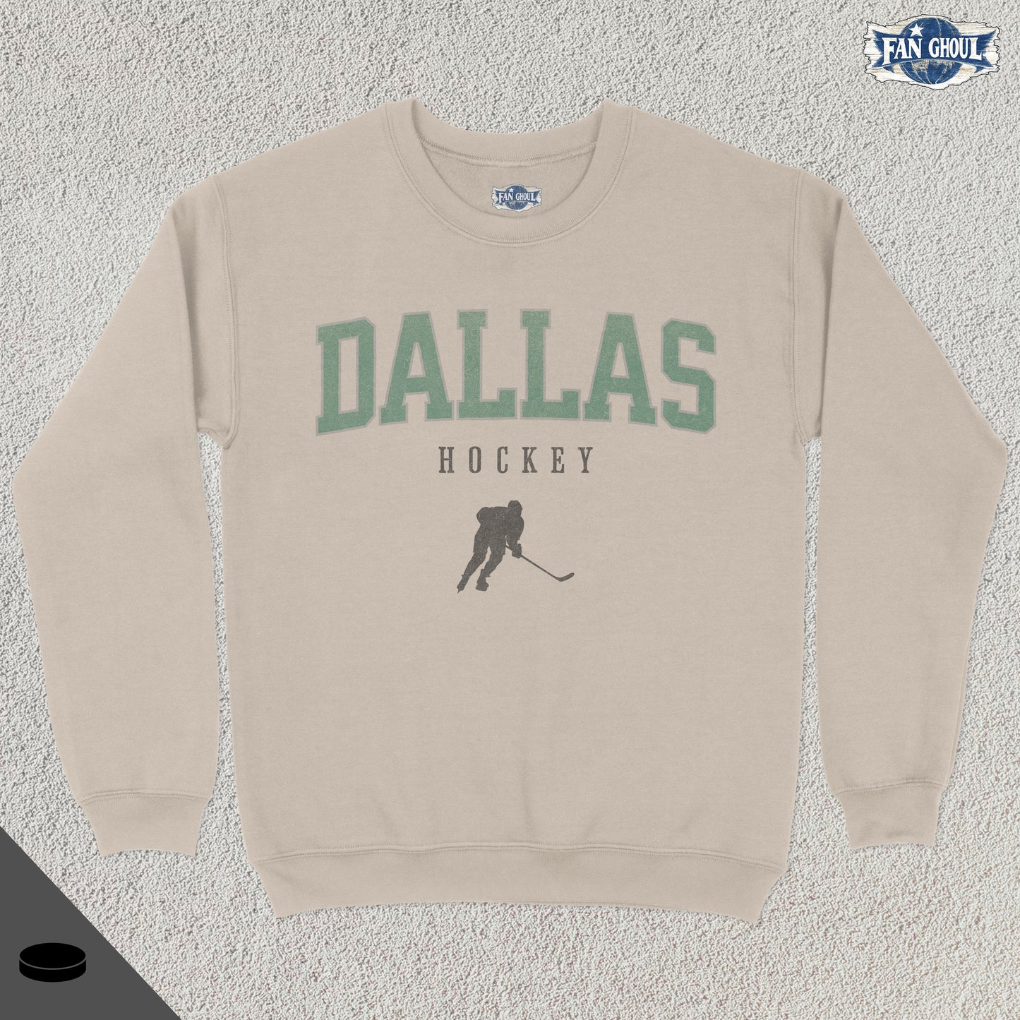Dallas Hockey Varsity Crewneck